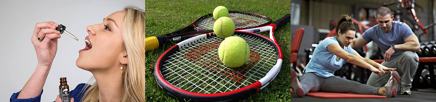 CBD Therapy - Tennis Equipment- Personal Trainer
